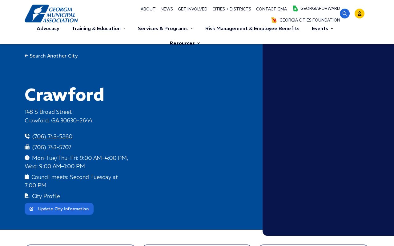 Crawford, Oglethorpe County, Georgia city profile and records contact context